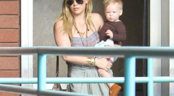 Hilary Duff: Βόλτα με τον Luca