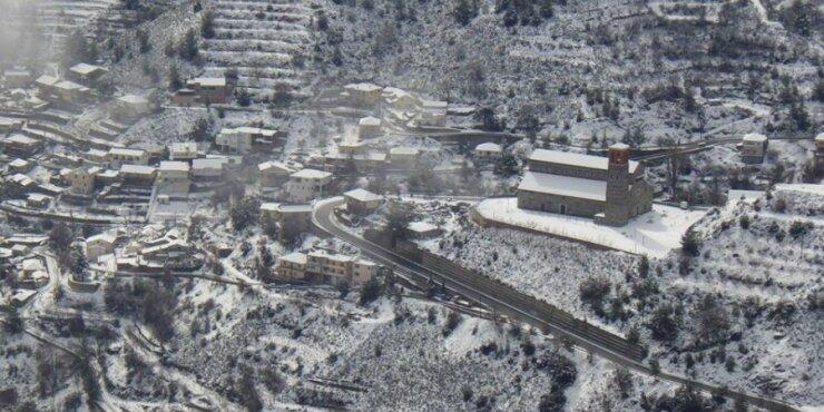 Παγετός στα ορεινά - Το οδικό δίκτυο και η θερμοκρασία 