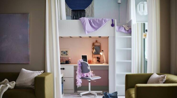 Μεταμορφώνοντας μικρούς χώρους σε μοντέρνα νεανικά υπνοδωμάτια με την IKEA!