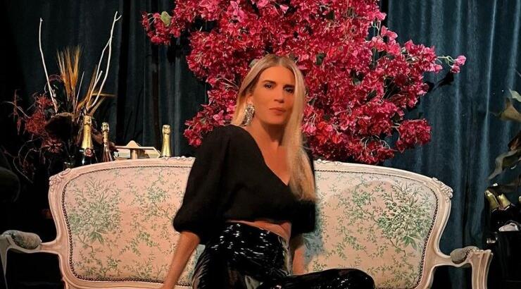 Look of the day: To double denim outfit της Έλενας Ανδρέου 