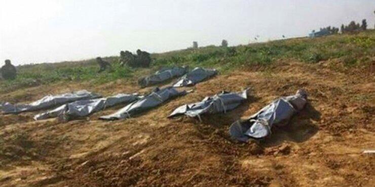 Σοροί τζιχαντιστών σε ομαδικούς τάφους στο Ιράκ