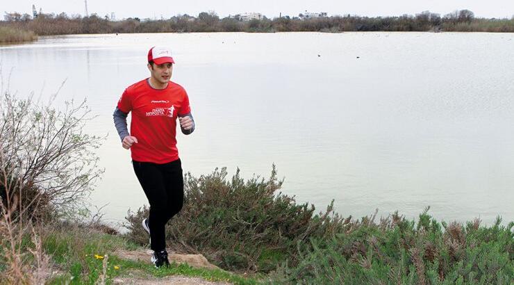 Ο Χρήστος Τουμάζος, πρεσβευτής της PrimeTel στον φετινό Οπάπ Μαραθώνιο Λεμεσού ΓΣΟ