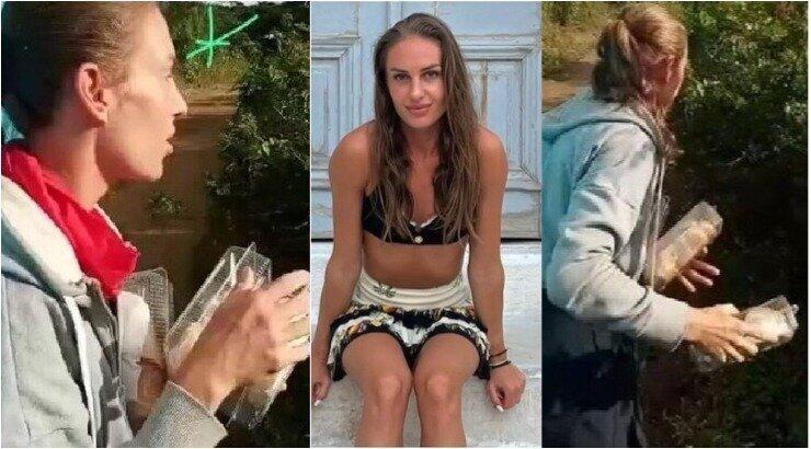 Κατερίνα Δαλάκα: Μόλις κυκλοφόρησαν εικόνες να τρώει σάντουιτς στο Survivor