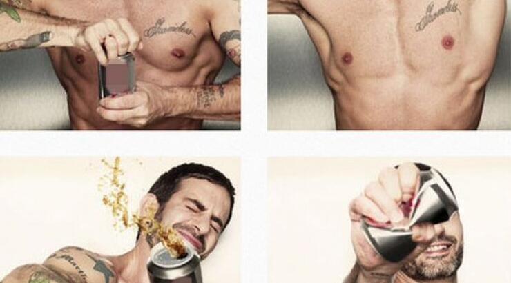 Ο Marc Jacobs φωτογραφήθηκε ημίγυμνος! 