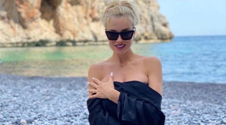 Η Τζούλια Νόβα μιλάει για την εγκυμοσύνη της: "Ήρθες ξαφνικά σαν θαύμα" [εικόνα]