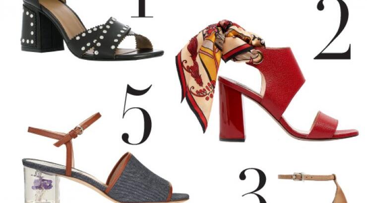 Block - heel sandals