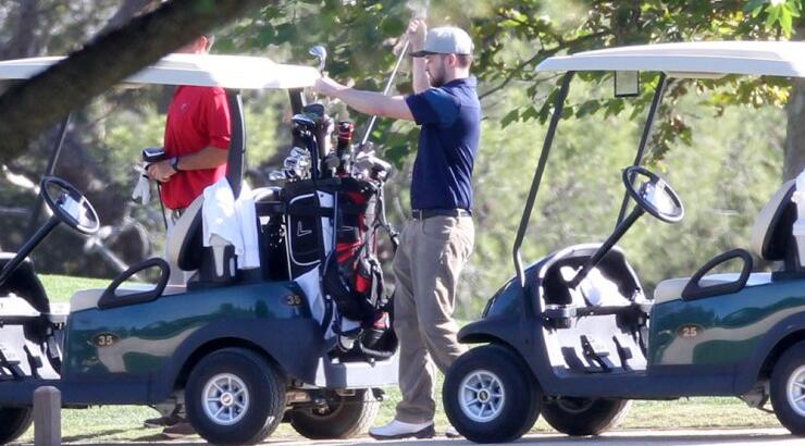 Ο Justin Timberlake κάνει golf!