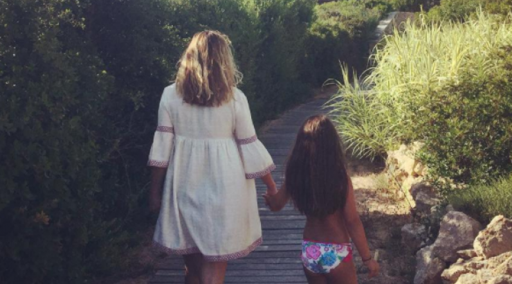 Η Δέσποινα Καμπούρη μας δείχνει για πρώτη φορά το πρόσωπο της μεγάλης της κόρης!