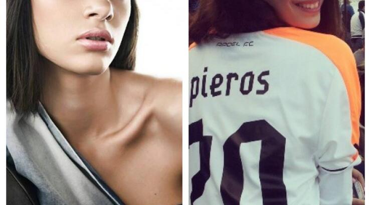 Άντρεα Κυριάκου - Μαρία Κορτζιά: Στο αεροδρόμιο Λάρνακας ταξιδεύουν για το ΑΠΟΕΛ