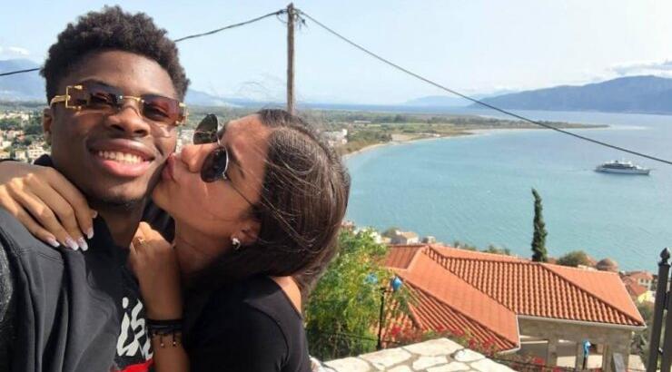 “Τσακώσαμε” τον Κώστα Αντετοκούνμπο στην Πάφο με τη σύντροφό του [βίντεο]