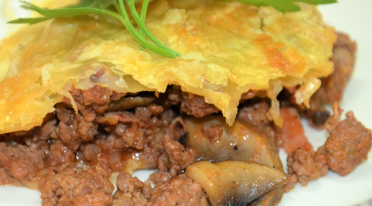 Αυστραλιανή μυρωδάτη κρεατόπιτα