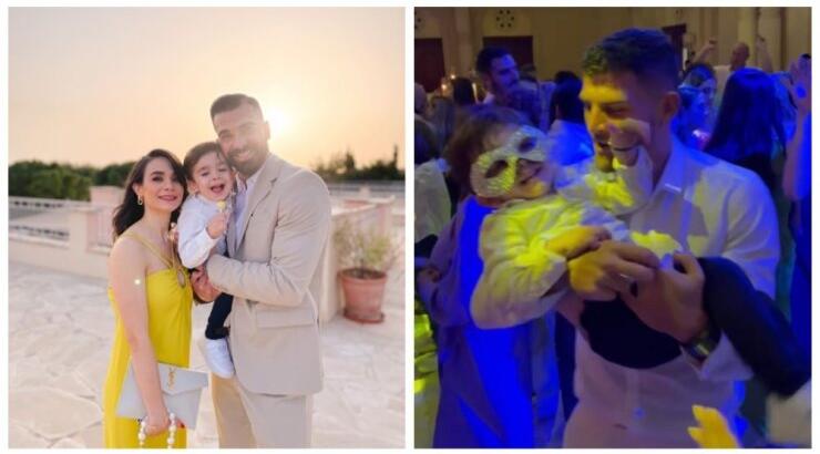 Σιέλης – Σαββίδου: Ο χορός του γιου τους με τον νονό του, Νικόλα Ιωάννου [βίντεο]