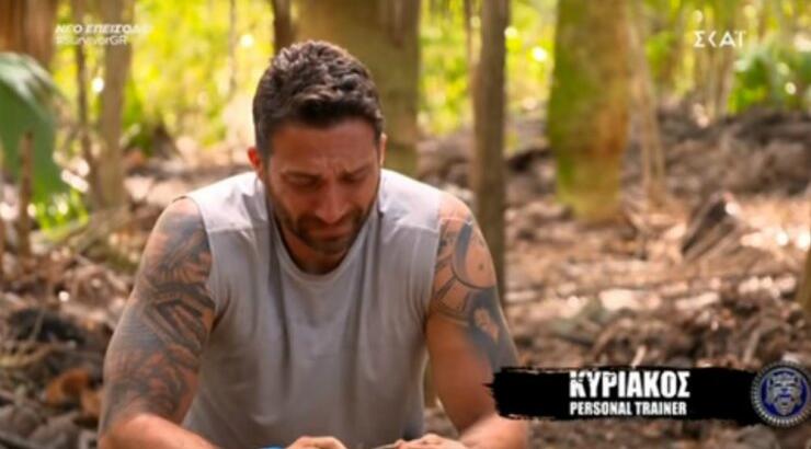 Ο Κυριάκος Πελεκάνος ξέσπασε σε κλάματα από την ατάκα που ακόυσε από τη συμπαίκτριά του