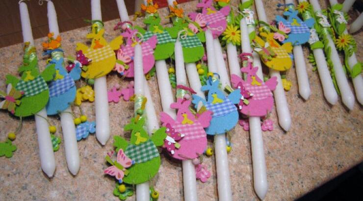 DIY: Φτιάξτε τις πασχαλινές λαμπάδες σας