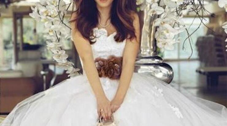 Πρόβα νυφικού για τη Βάσω Λασκαράκη 