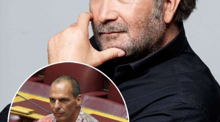 "Δακρύζει" το διαδίκτυο από την ανάρτηση του Λαζόπουλου για το πουκάμισο του Βαρουφάκη...