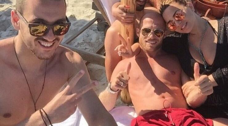 Ανδρέας Αβραάμ - Χριστιάνα Παναγιώτου: Οι καλοκαιρινές διακοπές τους στη Χαλκιδική