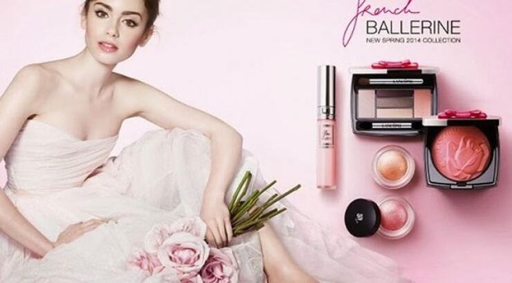Lily Collins for Lancôme 