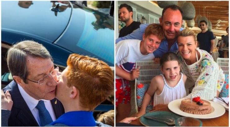 Ο εγγονός του Νίκου Αναστασιάδη πάει στρατό – Δείτε τον πατέρα του να του ξυρίζει το κεφάλι 