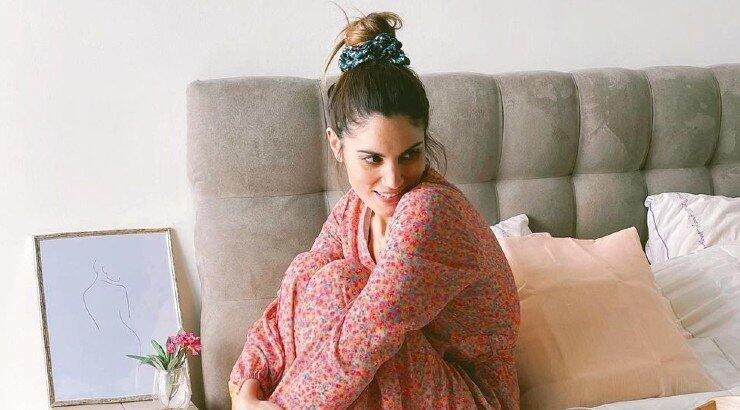 Μαίρη Συνατσάκη: Λίγες ημέρες πριν γεννήσει μας έβαλε στο παιδικό δωμάτιο [βίντεο]