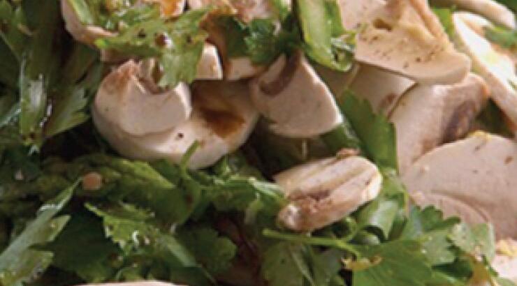Σαλάτα με μανιτάρια