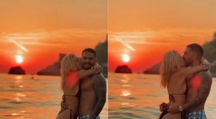 Η τεράστια ανθοδέσμη από τριαντάφυλλα που έστειλε ο Μάστορας στην Καληφώνη [εικόνα]