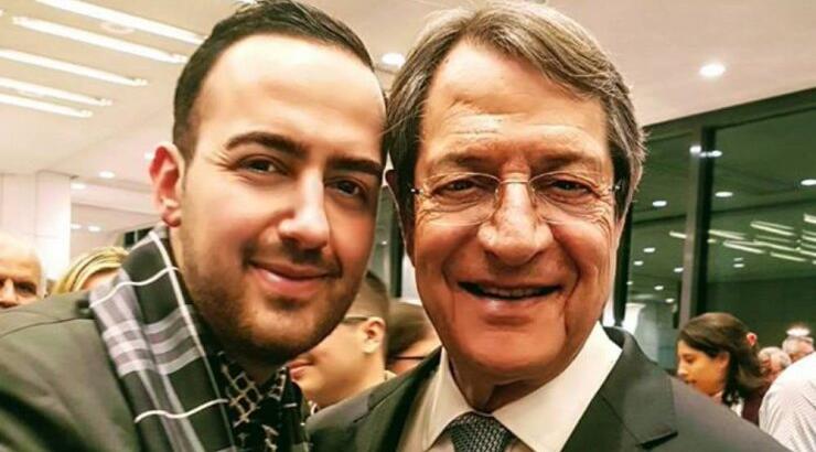 Αναστασιάδης: "Θέλω να εκφράσω την τιμή που νιώθω για το πνευματικό μου αγόρι"