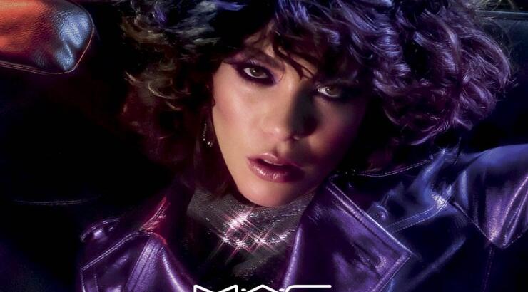 Το βραδινό μακιγιάζ της M.A.C είναι μπρονζέ, φούξια και μωβ electric!