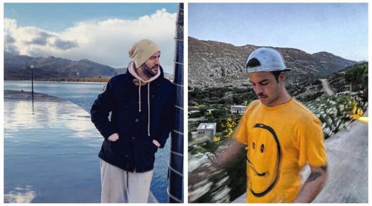 Άγγελος Λάτσιος - Θοδωρής Μισόκαλος: Βραδινή έξοδος για ανιψιό και θείο! [εικόνα]