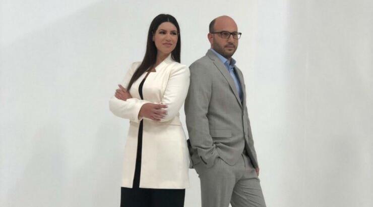 Βρεθήκαμε στα παρασκήνια της φωτογράφησης για την εκπομπή "Μεσημέρι και κάτι" με τους νέους παρουσιαστές της!