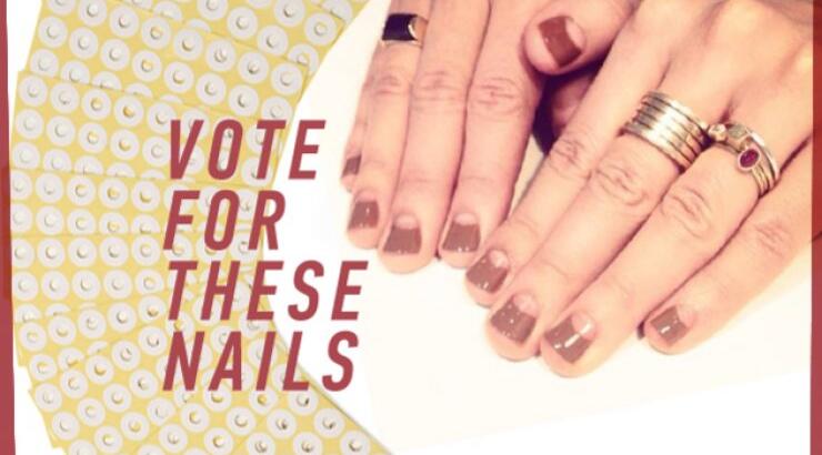 Ιδέα για μανικιούρ! Πώς να κάνεις ένα ανάποδο γαλλικό!