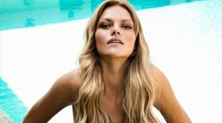 Η πρώτη βόλτα της Νάταλι Θάνου με το μωρό της στη θάλασσα!