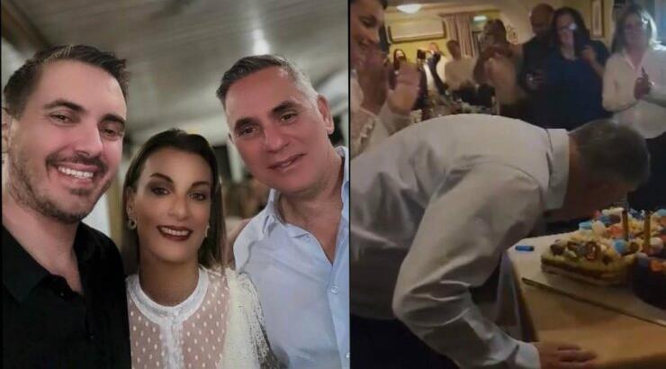 Νικόλας Παπαδόπουλος: Γιόρτασε τα 50 με τον Μιχάλη Χατζηγιάννη να του τραγουδά [βίντεο]