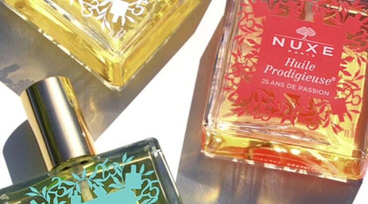 H Nuxe γιορτάζει 25 χρόνια Huile Prodigieuse με στυλ
