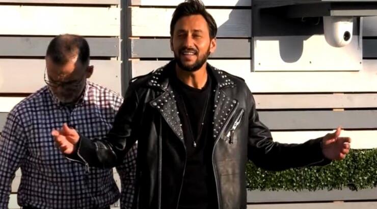 Πάνος Καλίδης: Τα πλάνα από την είσοδό του στο "House of Fame" [βίντεο]