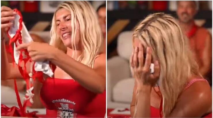 Survivor: Ο Χανταμπάκης έστειλε σέξι εσώρουχα στην Πηλιάκη στο έπαθλο επικοινωνίας [βίντεο]