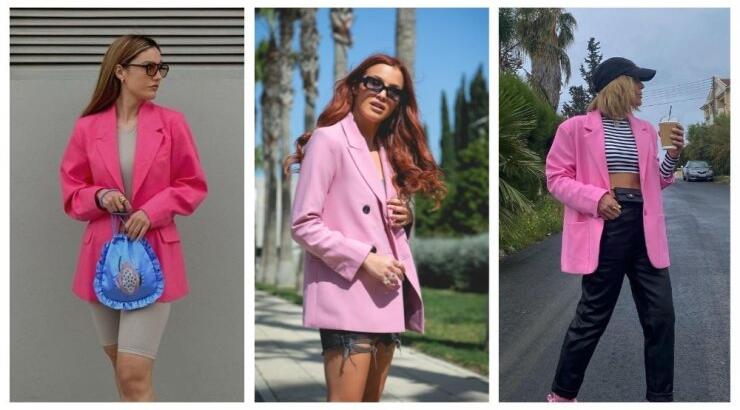 Pink Blazer: 3 fashion girls φοράνε τη τάση