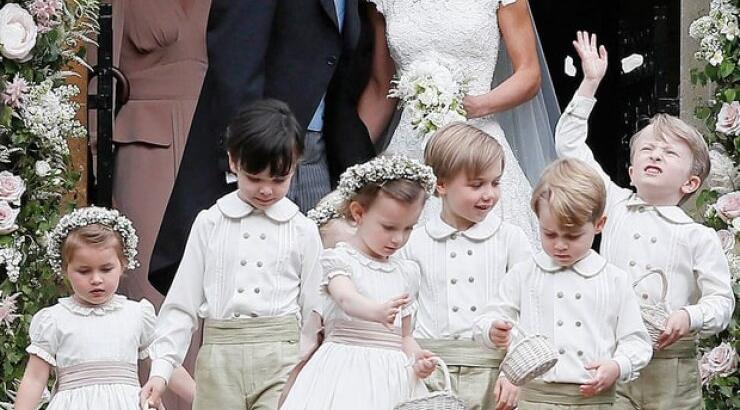 Παραμυθένιος γάμος! Η Pippa Middleton παντρεύτηκε με παρανυφάκια τα πριγκιπόπουλα!