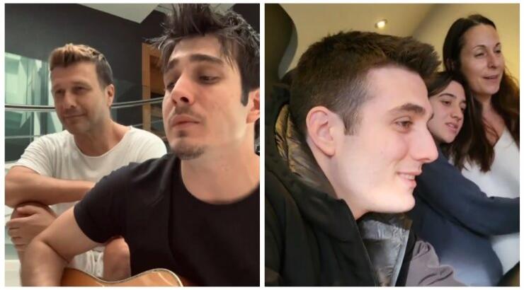 Γιάννης Πλούταρχος: Κατέγραψε τις αντιδράσεις όλης της οικογένειας στο άκουσμα του νέου τραγουδιού του γιου του