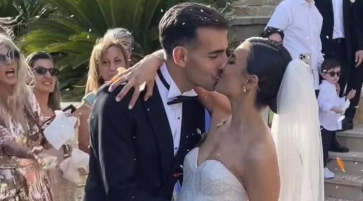 Ποδοσφαιριστής της Ανόρθωσης παντρεύτηκε την εκλεκτή της καρδιάς του [εικόνες & βίντεο]