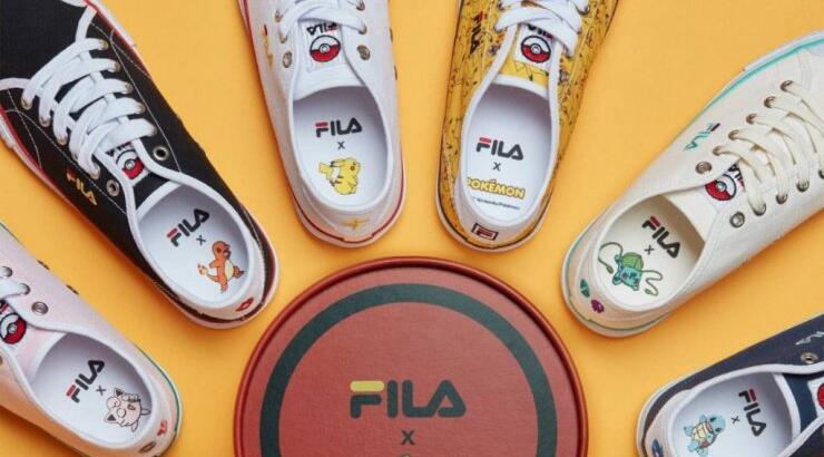 Η αθλητική μάρκα Fila κυκλοφόρησε μια κολεξιόν με Pokémon sneakers