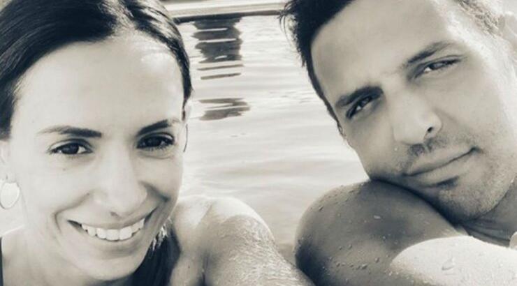 Η σύζυγος του Σάββα Πούμπουρα είναι έξι μηνών και μας έδειξε τη φουσκωμένη της κοιλίτσα φορώντας μπικίνι!