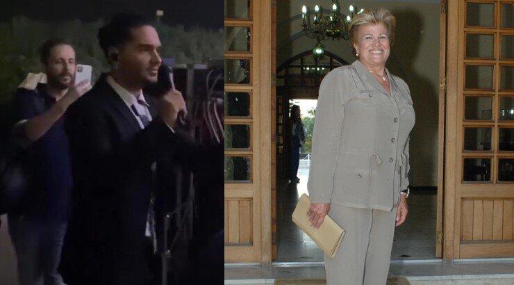 Ο Χρήστος Μάστορας τραγούδησε στην Πρώτη Κυρία για τα γενέθλιά της επί σκηνής [βίντεο]