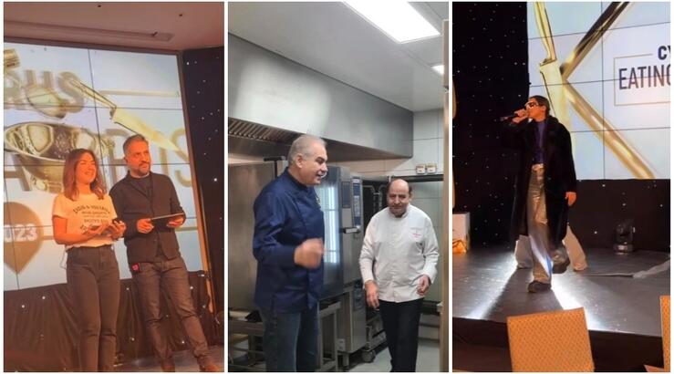 “Τρυπώσαμε” στις πρόβες ένα 24ωρο πριν τα Cyprus Eating Awards [βίντεο]