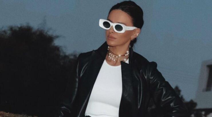 Βρήκαμε το κομψό δερμάτινο σύνολο της Ramona Filip! 