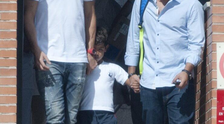 Christiano Ronaldo: Πουθενά χωρίς το γιο του [εικόνες]