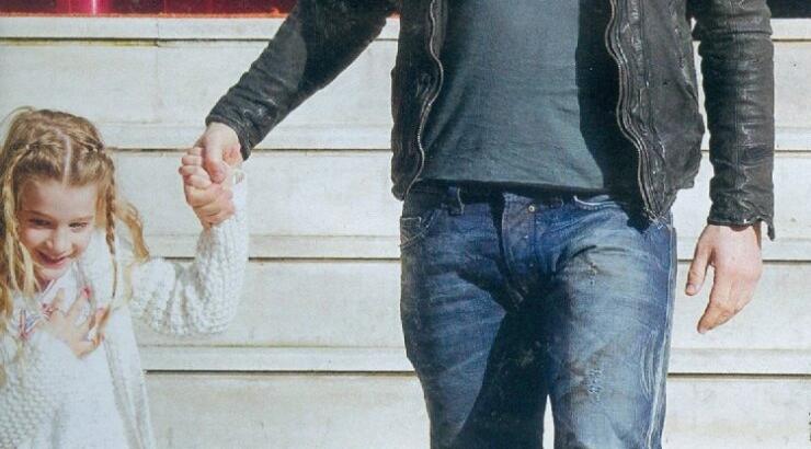  Η Αναστασία με τον μπαμπά Σάκη σε παιδικό party