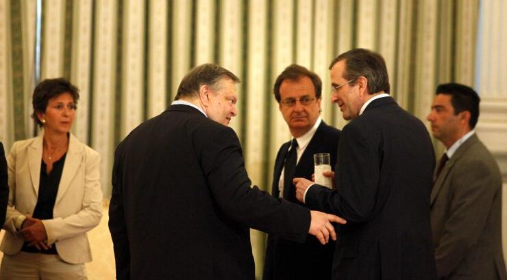 Σαμαράς-Βενιζέλος πήγαν μαζί και άκουσαν… Φουρέιρα σε γάμο τραπεζίτη