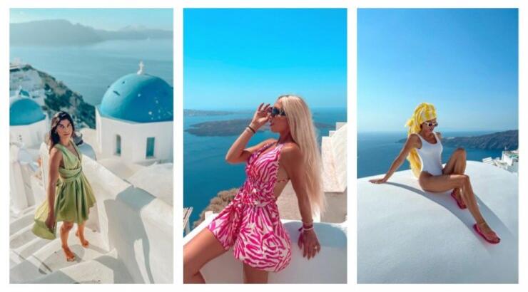 Ταξιδιωτικό στυλ: 3 looks από τα fashion girls που βρέθηκαν στη Σαντορίνη 