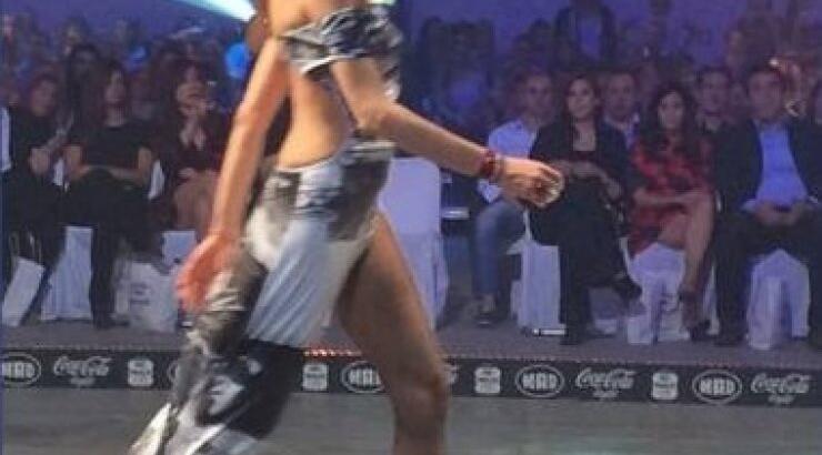 Τζένη Μπαλατσινού: Δείτε την στην πασαρέλα του Madwalk 2014